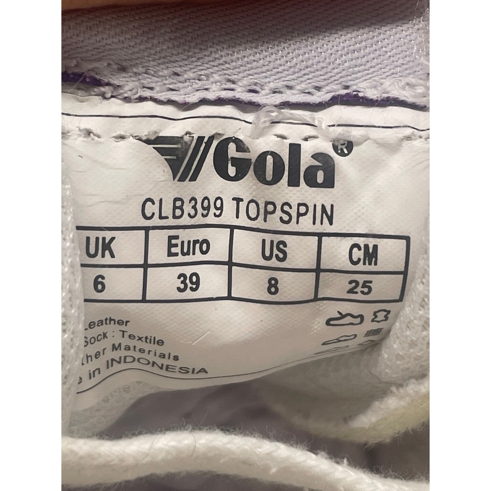 Gola Women's White Sneakers with Red and Blue Accents - Picture 9 of 10
